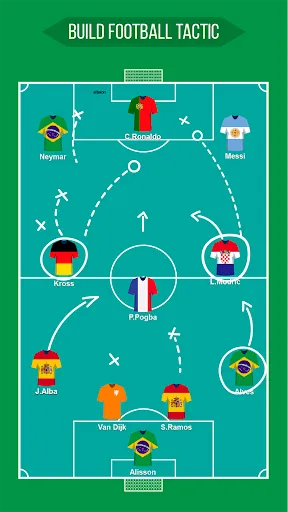 Скриншот 1 — Football Squad Builder