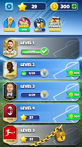 Скриншот 2 — Football Quiz! Ultimate Trivia