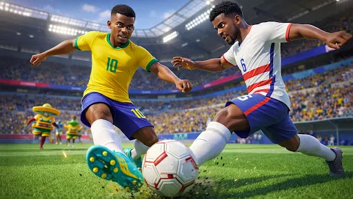 Скриншот 3 — World Football 3D Soccer 2026