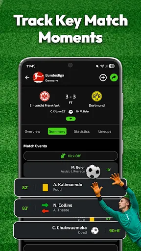Скриншот 3 — Football Live Scores Match