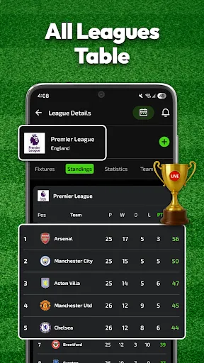 Скриншот 6 — Football Live Scores Match