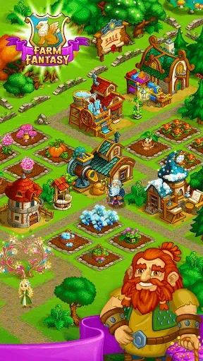 Скриншот 1 — Farm Fantasy Магическая Ферма