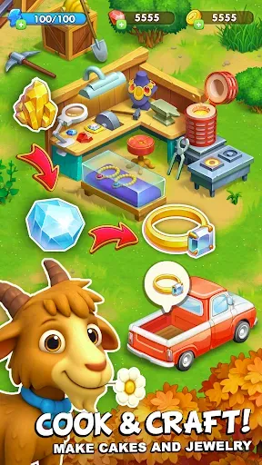 Скриншот 6 — Family Farm Town Village Story