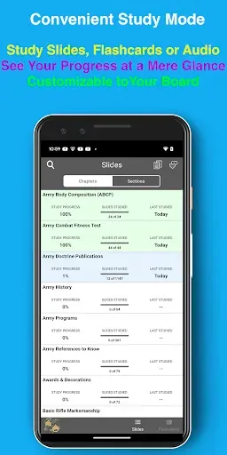 Скриншот 2 — PROmote - Army Study Guide