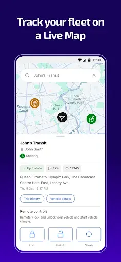 Скриншот 1 — Ford Pro Telematics Drive