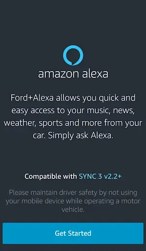 Скриншот 4 — Ford+Alexa