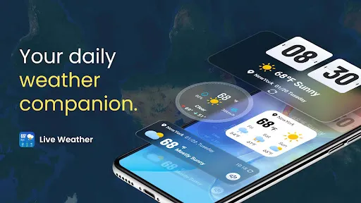 Скриншот 1 — Live Weather: Daily Forecast