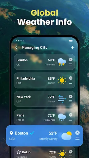 Скриншот 7 — Live Weather: Daily Forecast