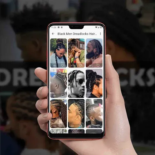 Скриншот 3 — Black Men Dreadlocks Hairstyle