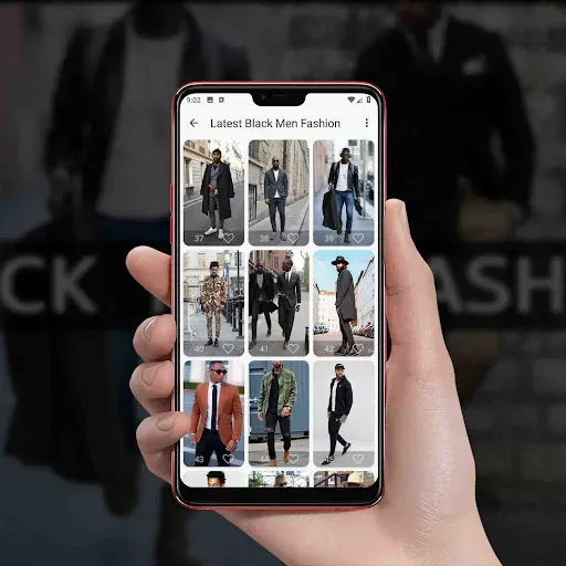 Скриншот 1 — Latest Black Men Fashion