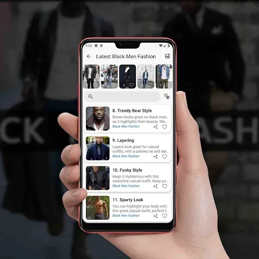 Скриншот 4 — Latest Black Men Fashion