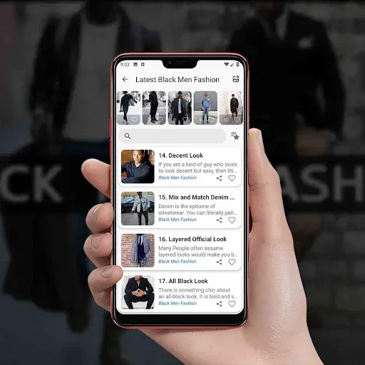 Скриншот 5 — Latest Black Men Fashion