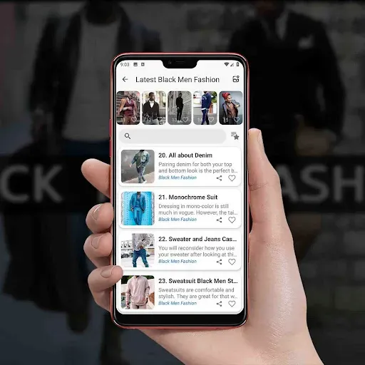 Скриншот 6 — Latest Black Men Fashion