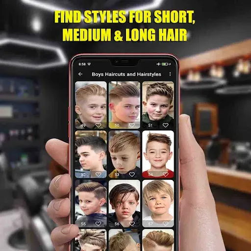 Скриншот 6 — Boys Haircuts and Hairstyles