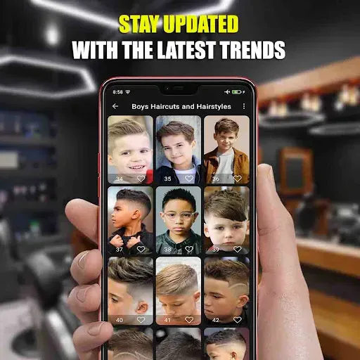 Скриншот 8 — Boys Haircuts and Hairstyles