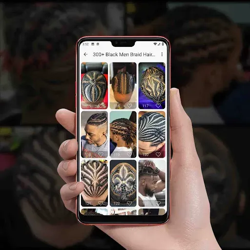 Скриншот 6 — 300 Black Men Braid Hairstyles