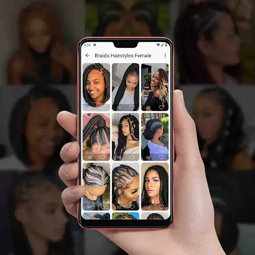 Скриншот 1 — 150+ Braids Hairstyles Female