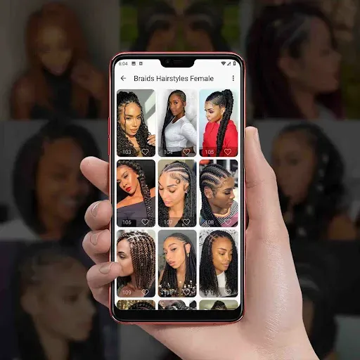 Скриншот 8 — 150+ Braids Hairstyles Female