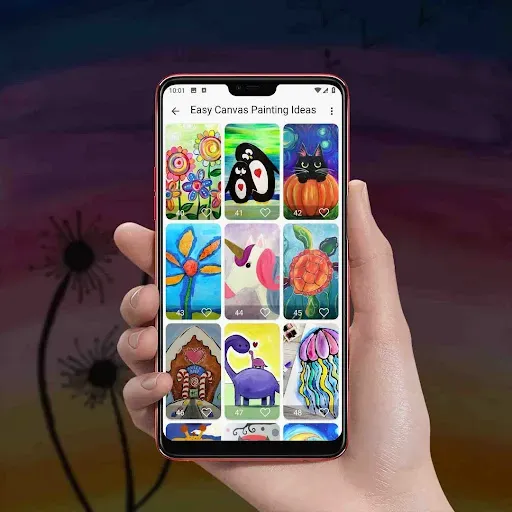 Скриншот 7 — Easy Canvas Painting Ideas