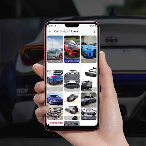 Скриншот 1 — Car Body Kit Ideas