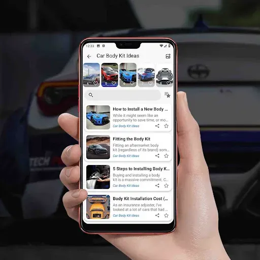 Скриншот 4 — Car Body Kit Ideas