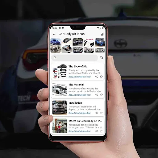 Скриншот 5 — Car Body Kit Ideas