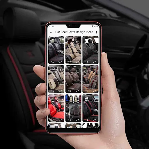 Скриншот 2 — Car Seat Cover Design Ideas