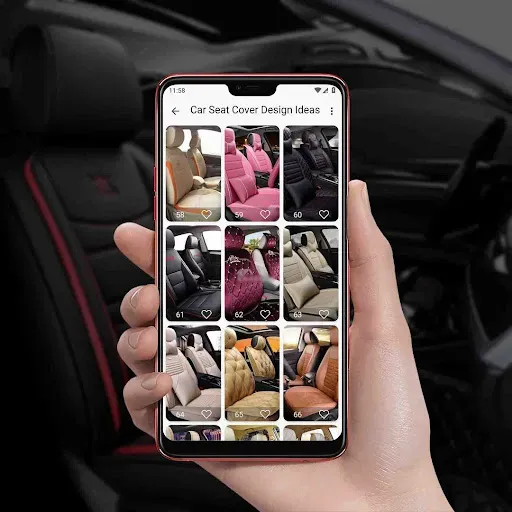 Скриншот 4 — Car Seat Cover Design Ideas