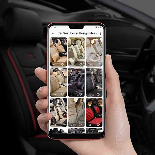 Скриншот 5 — Car Seat Cover Design Ideas