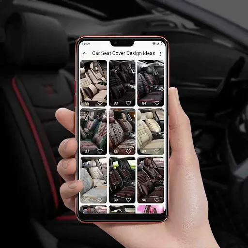 Скриншот 6 — Car Seat Cover Design Ideas