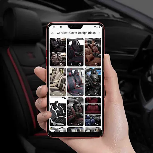Скриншот 7 — Car Seat Cover Design Ideas