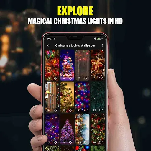 Скриншот 1 — Christmas Lights Wallpaper
