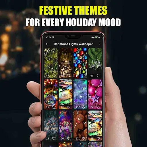 Скриншот 2 — Christmas Lights Wallpaper