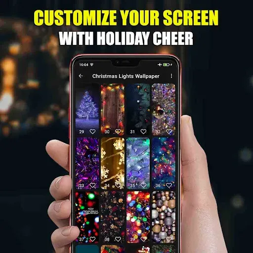 Скриншот 3 — Christmas Lights Wallpaper