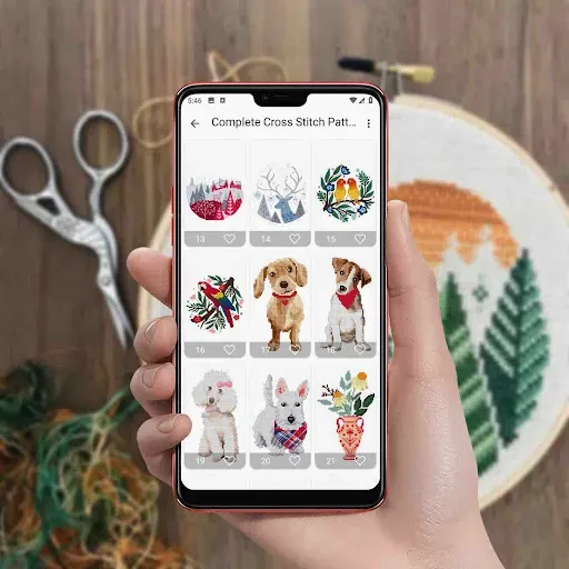 Скриншот 2 — Complete Cross Stitch Patterns