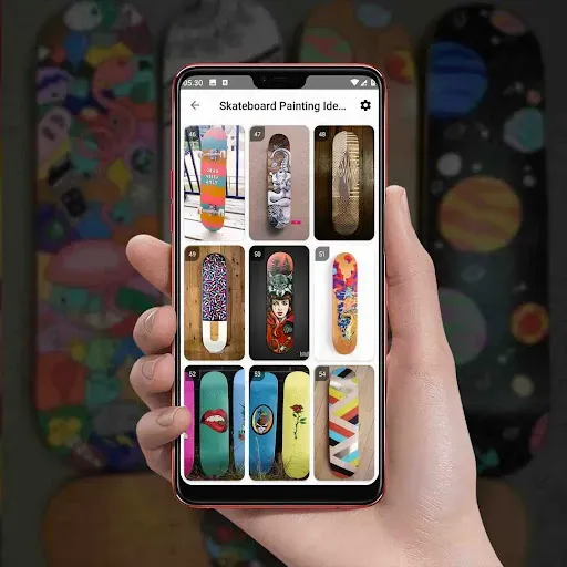 Скриншот 7 — Skateboard Deck Art Ideas