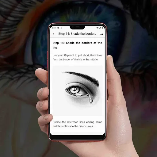 Скриншот 4 — Crying Eye Drawing Tutorials
