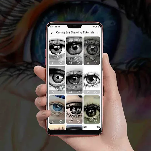 Скриншот 6 — Crying Eye Drawing Tutorials