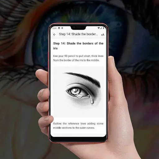 Скриншот 8 — Crying Eye Drawing Tutorials