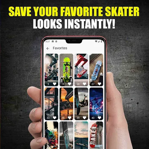 Скриншот 6 — Skater Wallpaper HD 4K