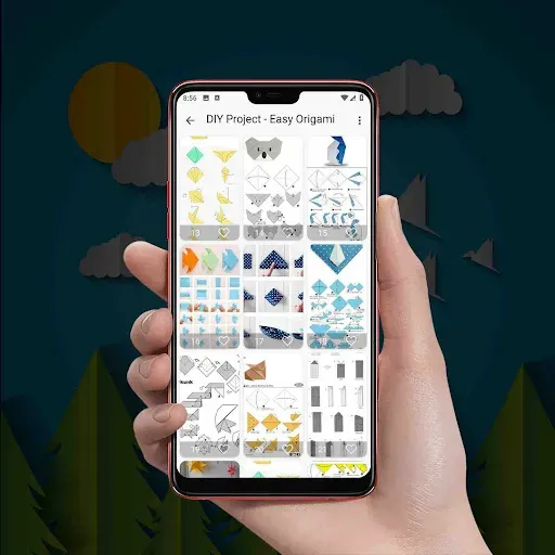 Скриншот 1 — Easy DIY Origami Paper