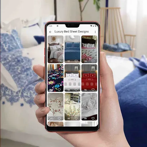 Скриншот 5 — Bed Sheet Design Ideas