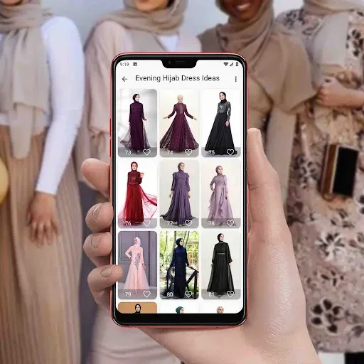 Скриншот 6 — Evening Hijab Dress Ideas