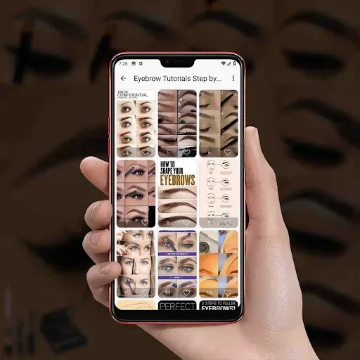 Скриншот 4 — Eyebrows Tutorial Step by Step