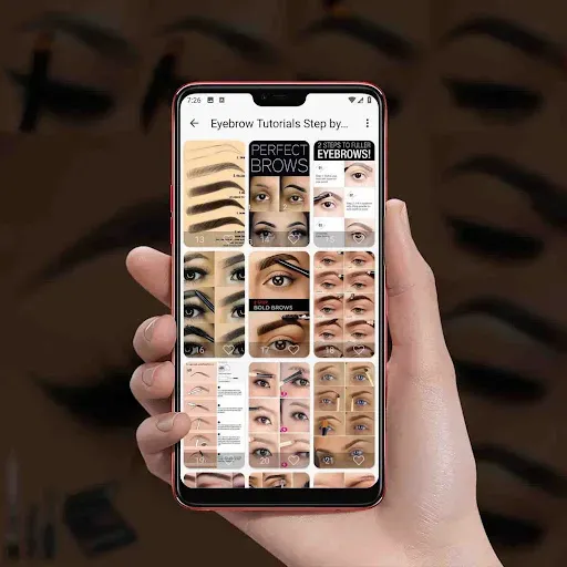 Скриншот 5 — Eyebrows Tutorial Step by Step