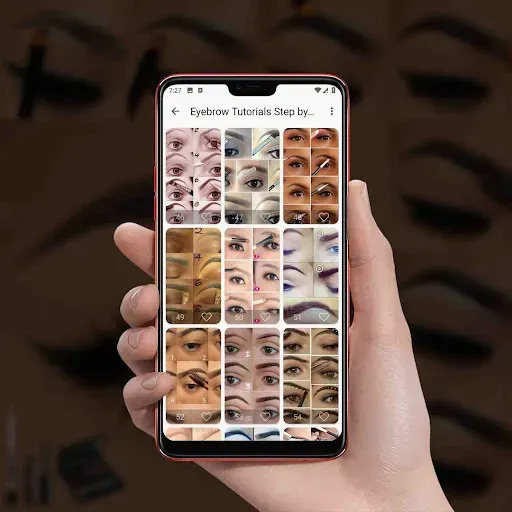 Скриншот 6 — Eyebrows Tutorial Step by Step
