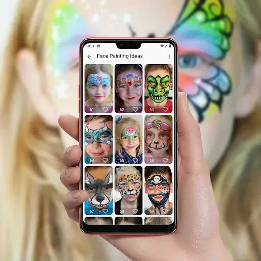 Скриншот 2 — Face Painting Ideas