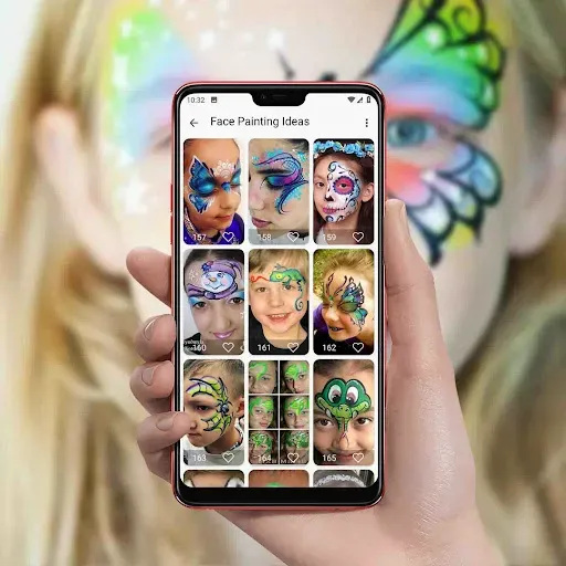 Скриншот 4 — Face Painting Ideas