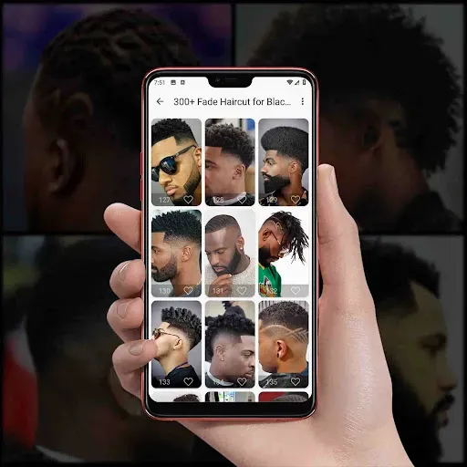 Скриншот 2 — 300 Fade Haircut for Black Men