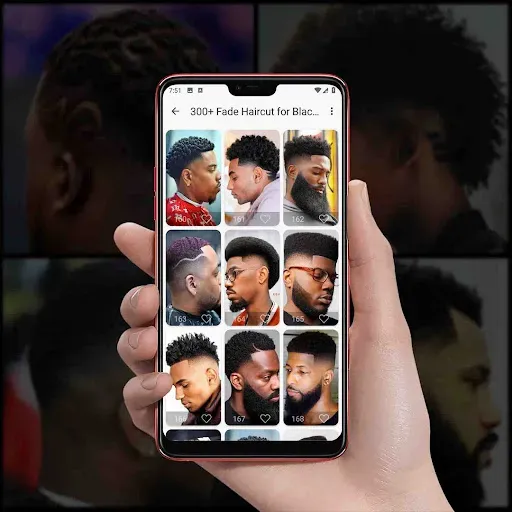 Скриншот 3 — 300 Fade Haircut for Black Men